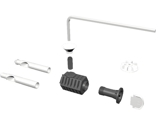 Enskilda delar av ett gårdsbrunnssystem