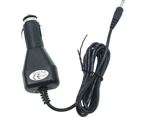 Billaddare med kabel och kontakt
