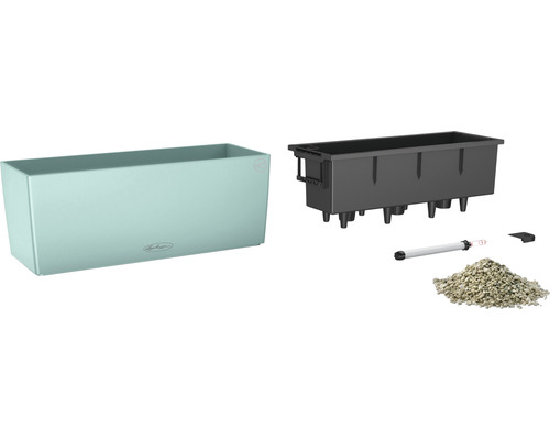 Blomlåda med bevattningsinsats och tillbehör