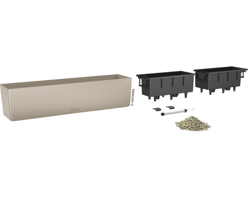 Lechuza Balconera Cottage 80 blomlåda med tillbehör