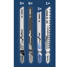 Bosch sticksågblad set med olika blad för trä och metall