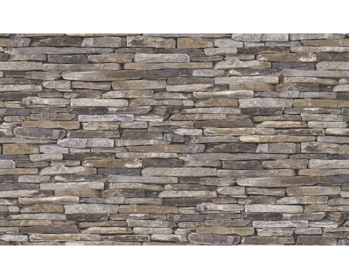 Tapet stenmur med horisontella stenar