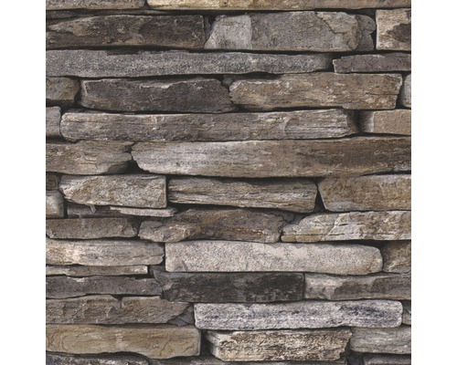 Närbild av en sten tapet med realistisk stenlook.