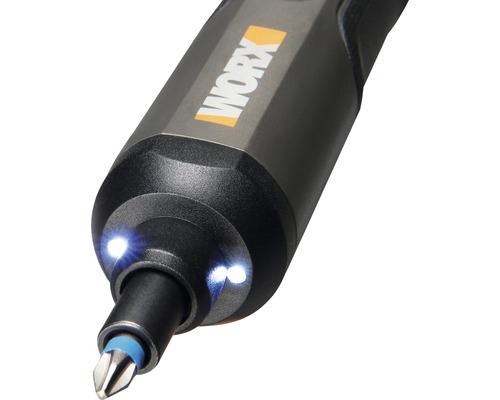 Worx sladdlös skruvdragare med LED-lampor