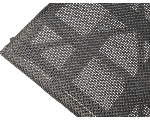 Närbild av möbeltyg med vävd struktur