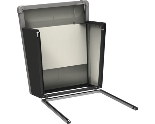 Öppen brevlåda för väggmontering