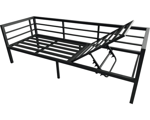 Metallram för soffa med förvaringsutrymme