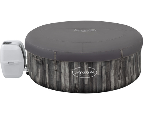 Lay-Z-Spa Bahamas bubbelpool med lock och pump