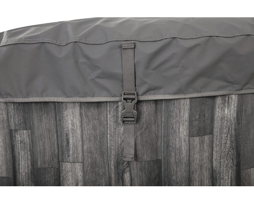 Skydd för bubbelpool med fästrem