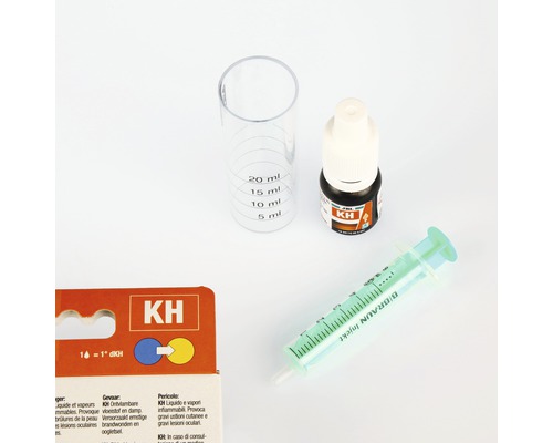 JBL karbonathårdhet testset för bestämning av karbonathårdhet