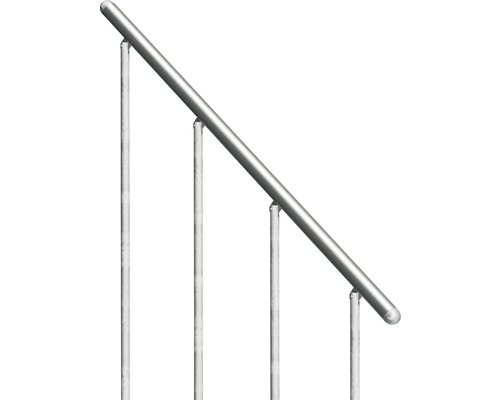 Metallräcke med tre stöd