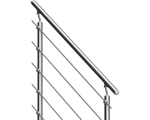 Räcke med rostfria vajrar