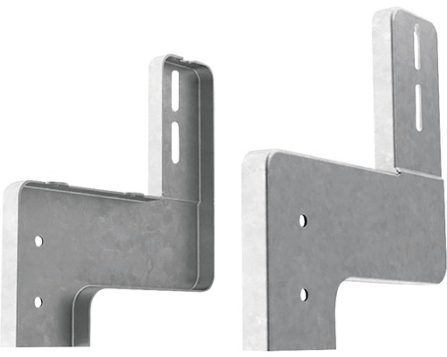 Metallstolpfäste för fastsättning av stolpar