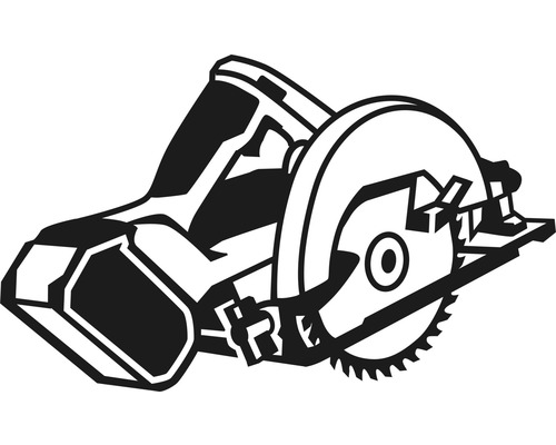 Cirkelsåg för träbearbetning