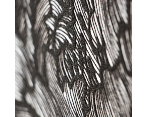 Detaljbild av en tapet med ett grafiskt mönster