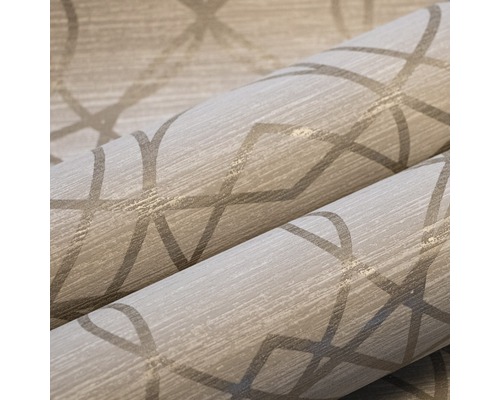 Tapetrulle med geometriskt mönster