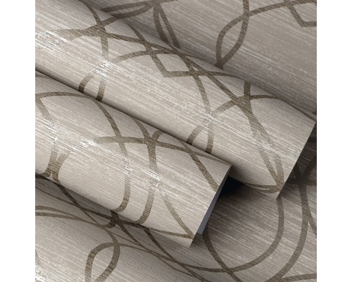 Tapetrulle med geometriskt mönster