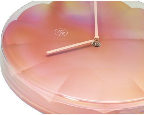 Dekorativ väggklocka med tidsvisning