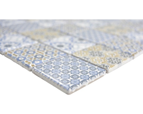Mosaikplatta med ornamentalt mönster