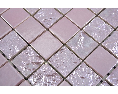 Fyrkantiga mosaikplattor av glas