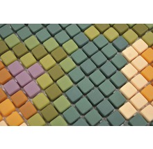Mosaik glas CUBA MC2 grön 31,1 x 24,6 cm-thumb-3
