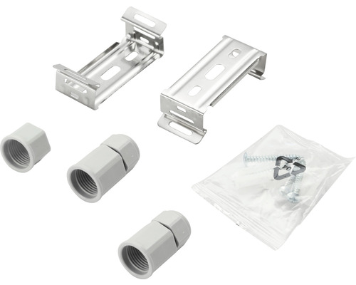 Installationsmaterial för elektriska ledningar: fästen, kopplingar och skruvar