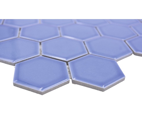 Sexkantiga mosaikplattor