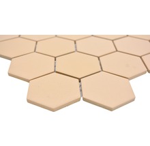 Sexkantiga mosaikplattor