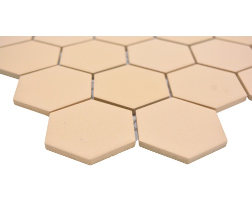 Sexkantiga mosaikplattor