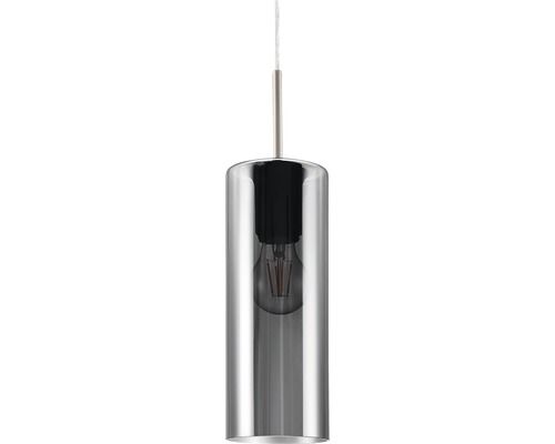 Pendellampa med lampskärm i glas