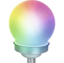 Dekorativ trädgårdslampa i form av en sfär