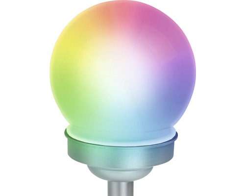 Dekorativ trädgårdslampa i form av en sfär