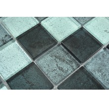 Mosaikplatta av glas