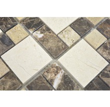 Mosaikplatta av marmor