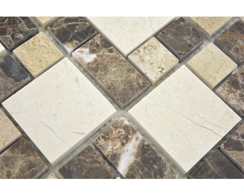 Mosaikplatta av marmor