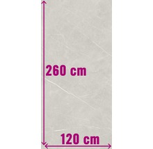 Golvplatta, 120 cm bred, 260 cm lång