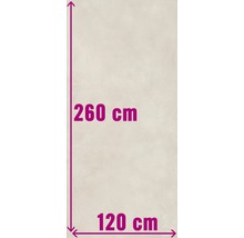 Storleksangivelse: 260 cm höjd, 120 cm bredd