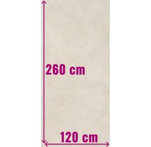 Mått: 260 cm höjd, 120 cm bredd.