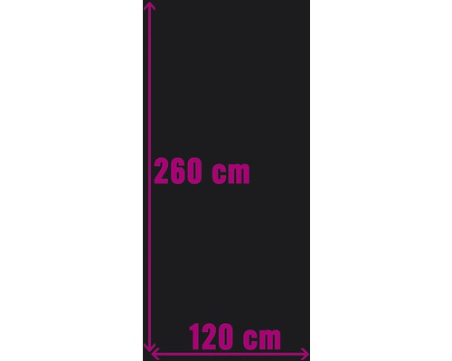 Mått: 260 cm höjd och 120 cm bredd
