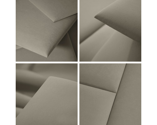 Närbild av en tygpanel