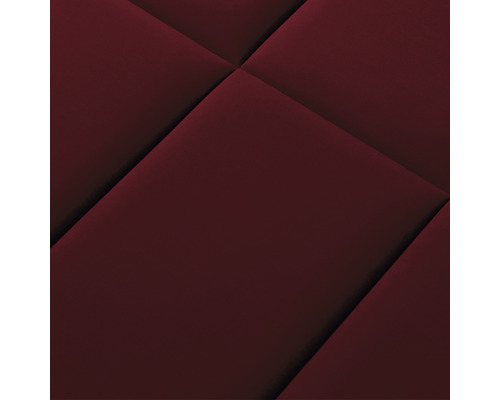 Vadderade väggpaneler med geometriskt mönster