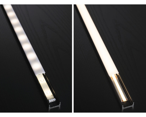 LED-lampa i aluminiumprofil