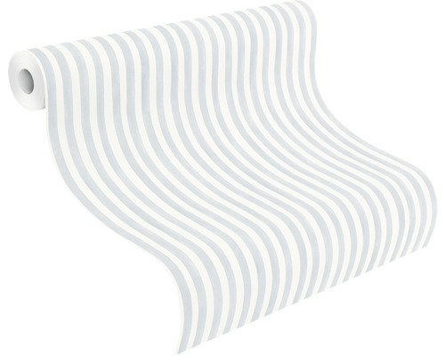 Tapetrulle med randigt mönster