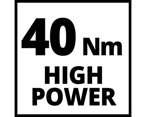 Symbol för högt vridmoment på 40 Newtonmeter