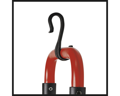 Detaljvy av ett verktygsställ med krok