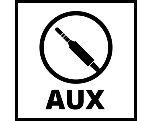 AUX-port inte tillgänglig