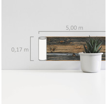 Tapetbård A.S. CRÉATION 9 självhäftande träimitation 5mx177mm 9060-14