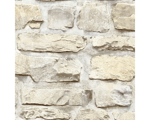 Tapet med stenmurslook