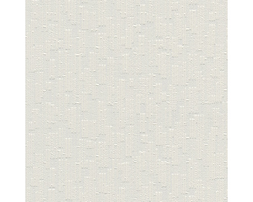 Tapet A.S. CRÉATION protect textilstruktur 25x1,06m 5865-13 Närbild av en vit non-woven tapet med textil struktur