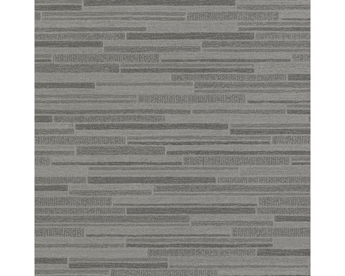 Grå mattplatta med horisontellt linjemönster